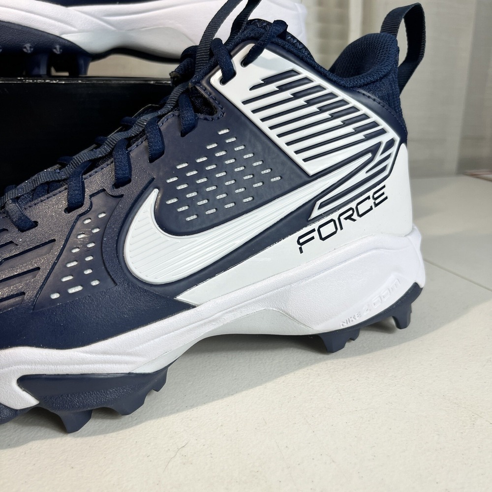 Nike Zoom Force Savage Pro 3 Shark Football Cleats FJ8163-400 Men's Size 11 Blue - Picture 2 of 8